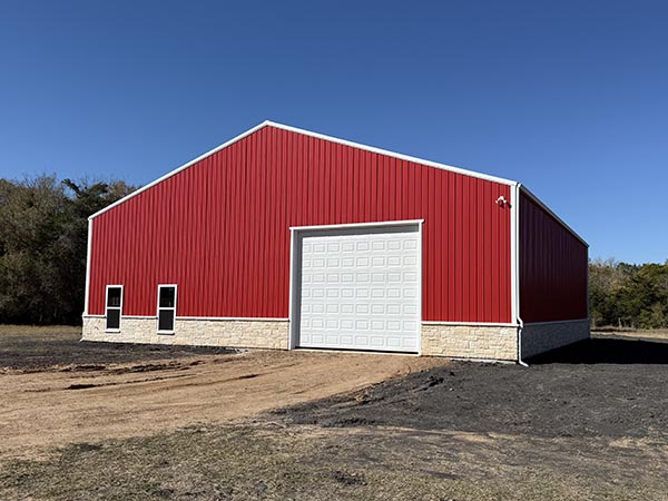 custom built  barndominiums